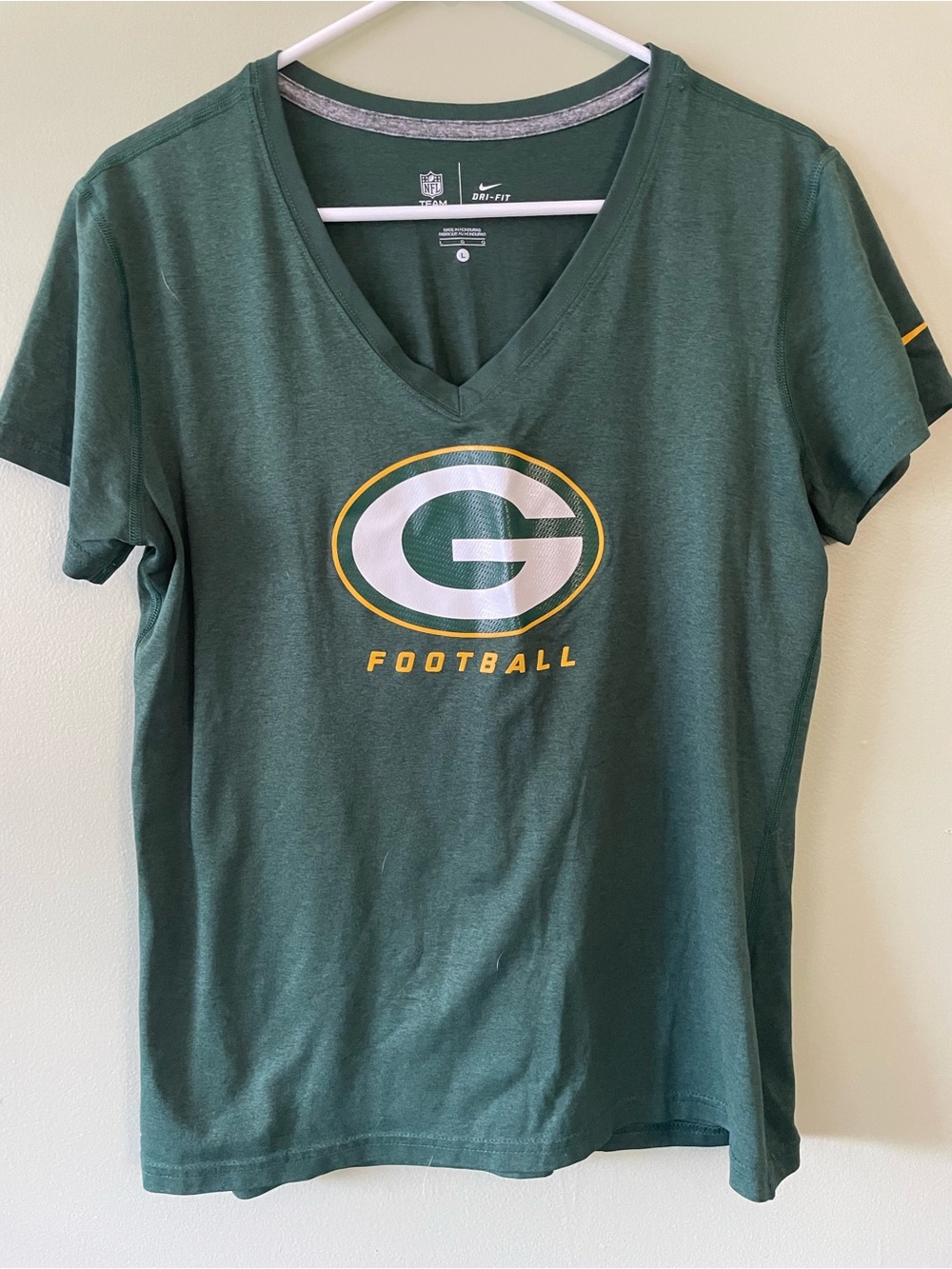 Nike Green Dri-FIT NFL Team Apparel Tee